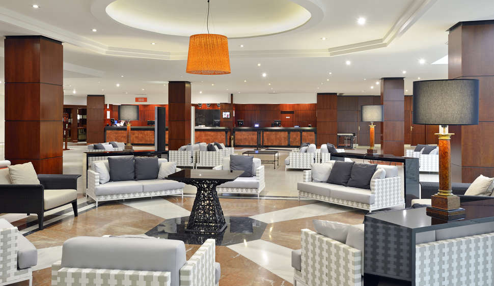 Een foto van het interieur van Hotel Sol Principe