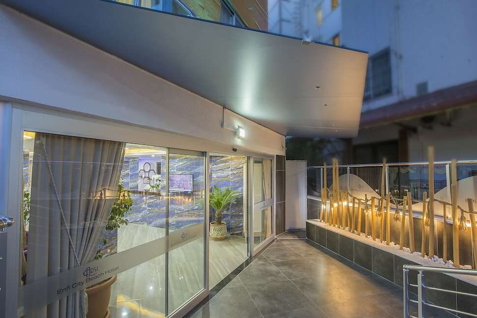 Een foto van het interieur van Arsi Enfi City Beach