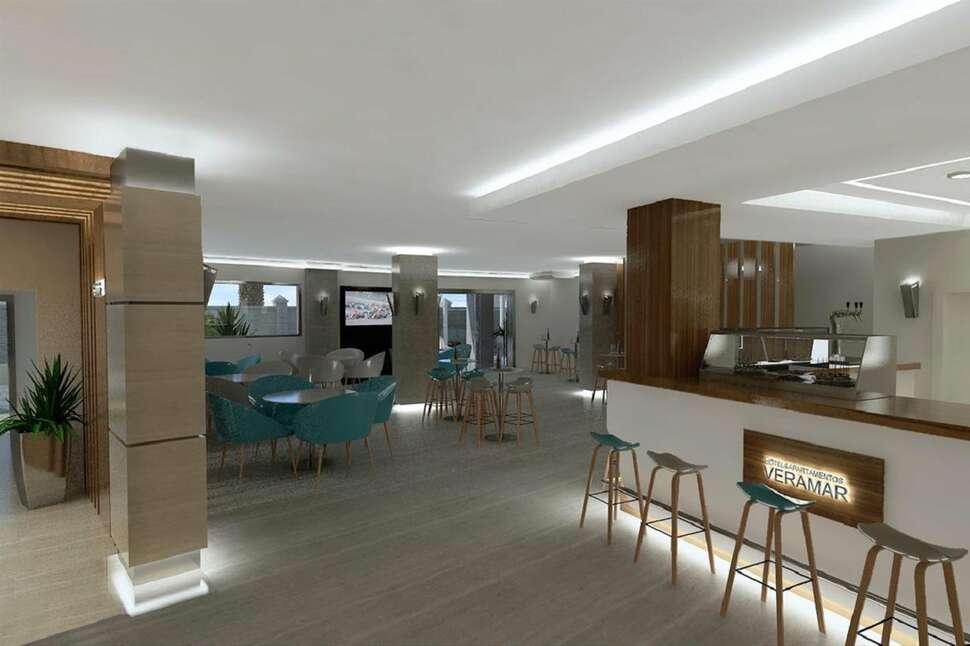 Een foto van de faciliteiten bij Aparthotel Veramar