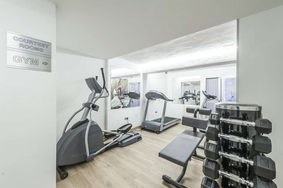 Een foto van de faciliteiten bij Eix Alcudia Hotel
