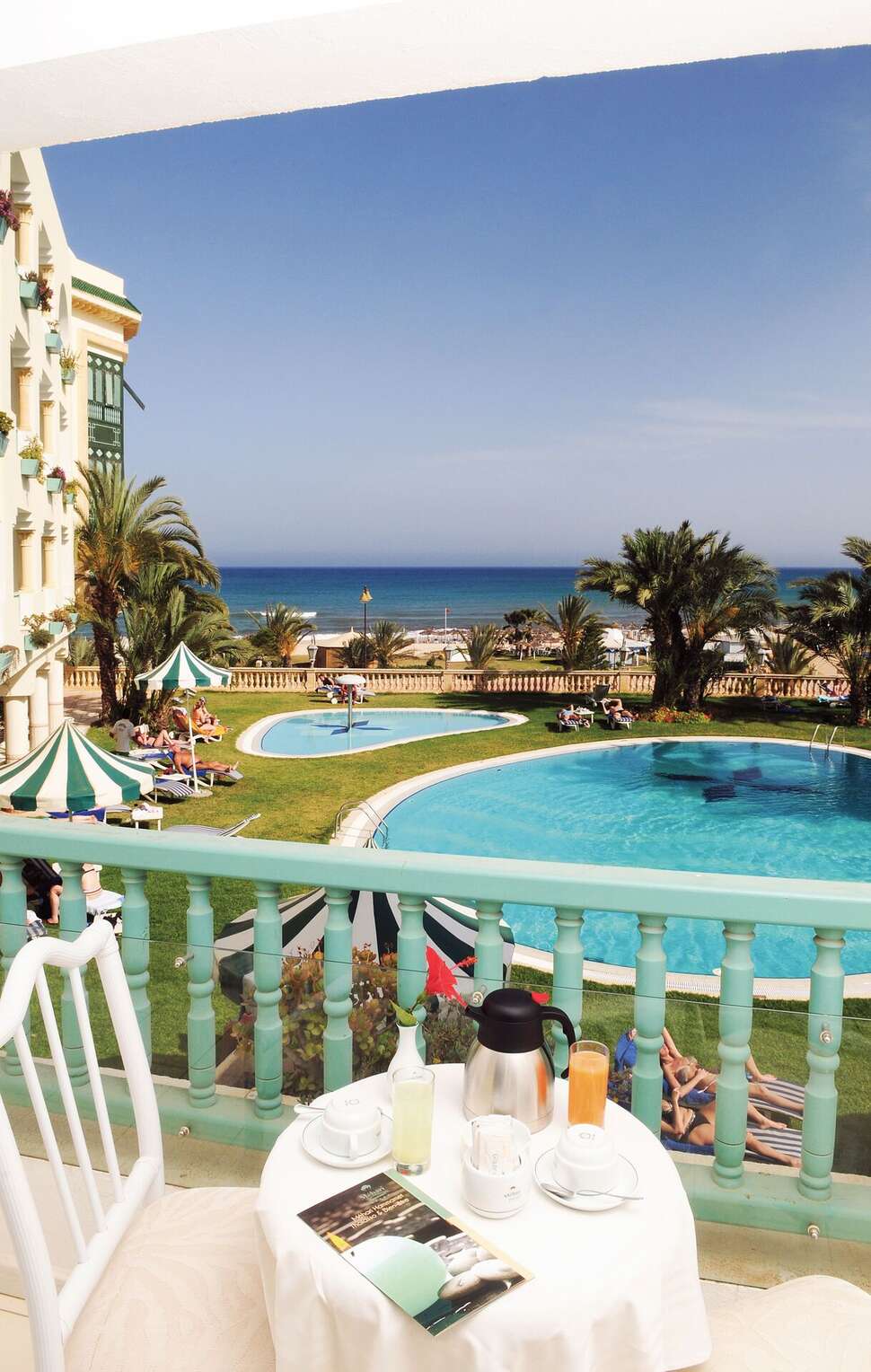 Een foto van het zwembad bij Mehari Hammamet