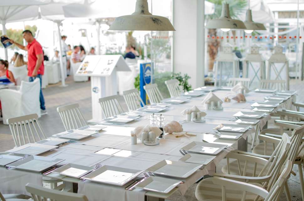 Een foto van de faciliteiten bij Glaros Beach Hotel
