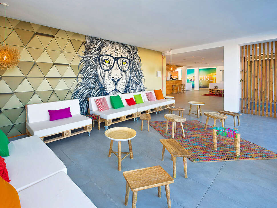 Een foto van het interieur van Vibra Bossa Flow Hotel