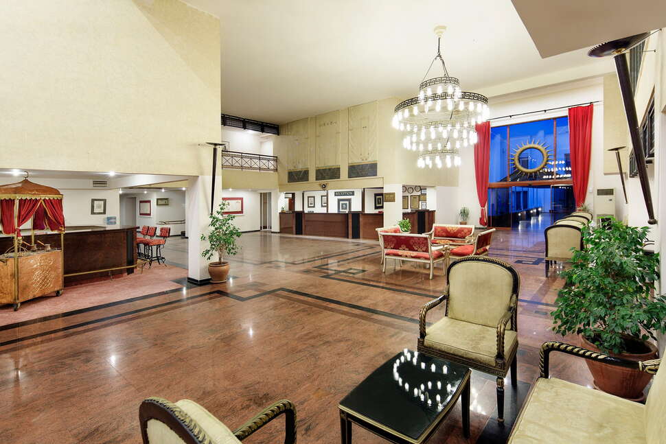 Een foto van het interieur van Ladonia Hotels Del Mare