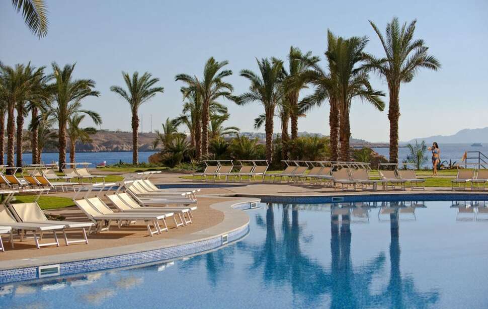 Een foto van het zwembad bij Stella di Mare Beach Hotel & Spa