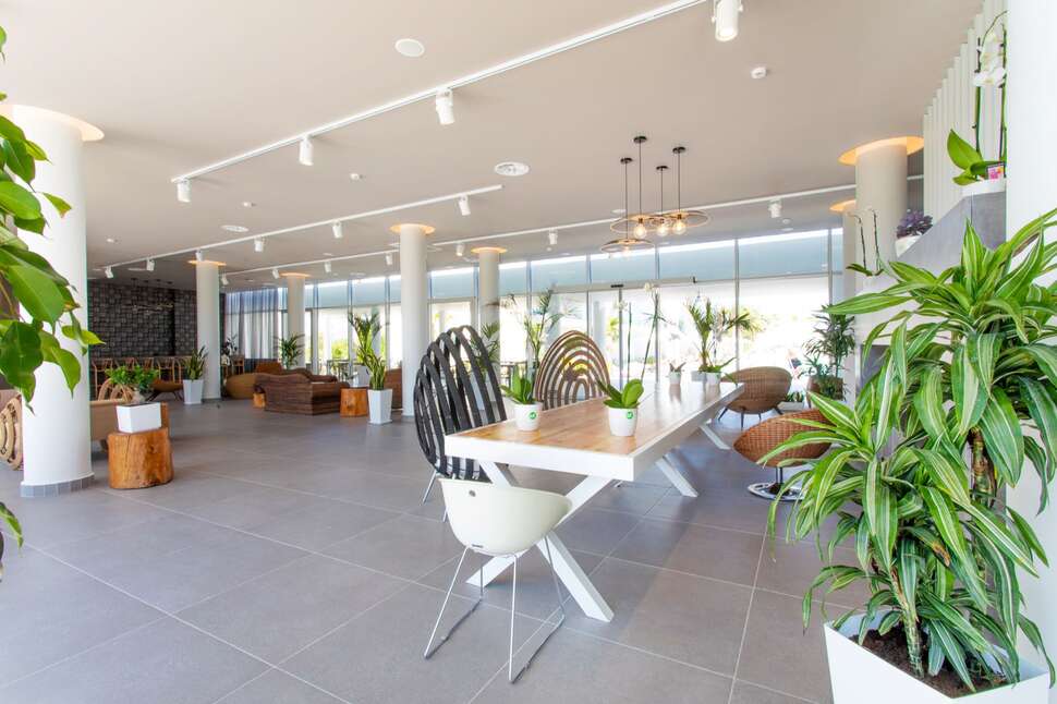 Een foto van het interieur van White Dreams Resort