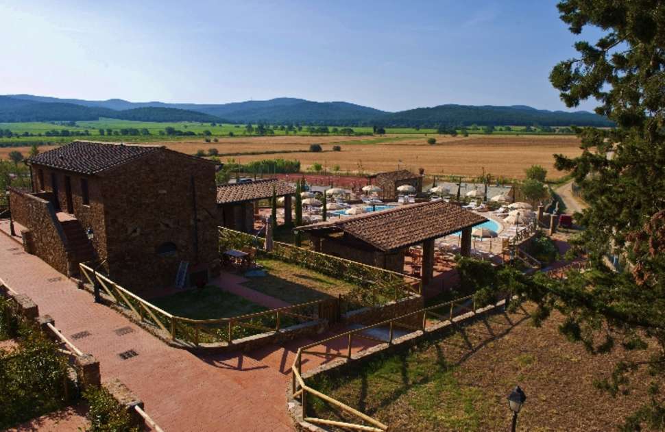 Een foto van de buitenkant van Antico Borgo Casalappi