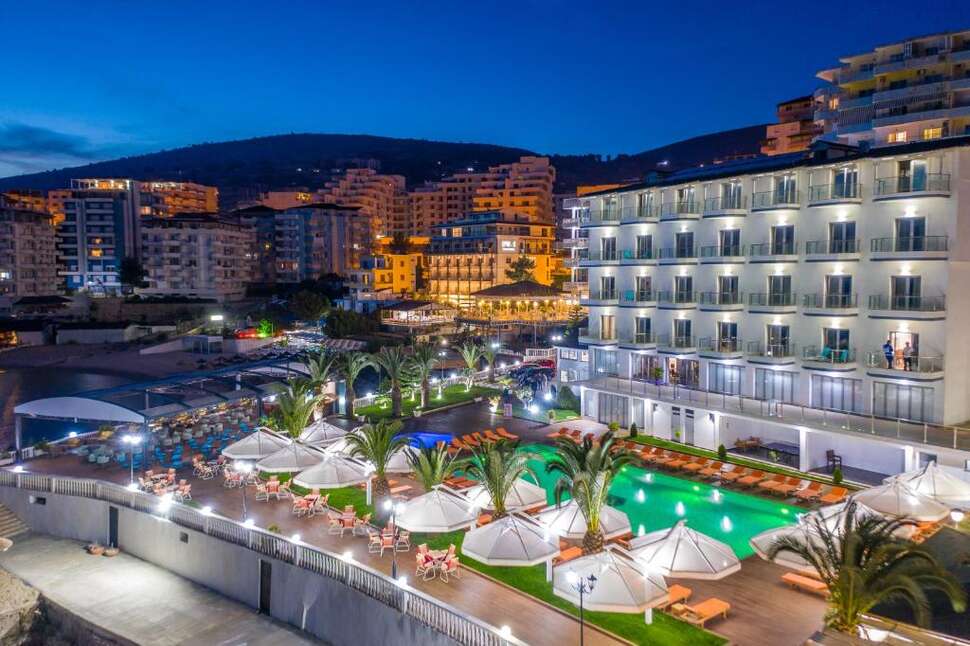Ein Foto Saranda Palace Hotel