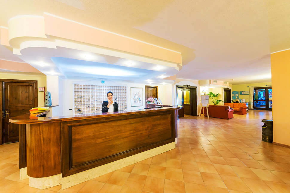 Een foto van het interieur van Sentido Orosei Beach