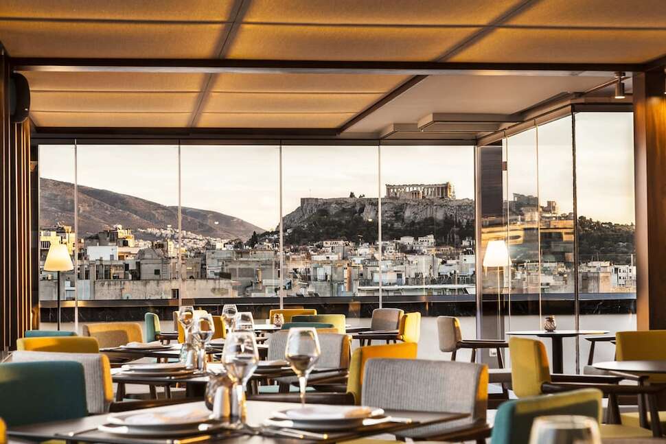 Een foto van de faciliteiten bij Wyndham Grand Athens