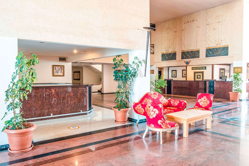Een foto van het interieur van Ladonia Hotels Del Mare