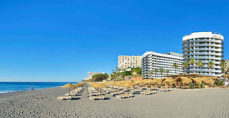 Ein Foto von der Außenansicht des Melia Costa Del Sol