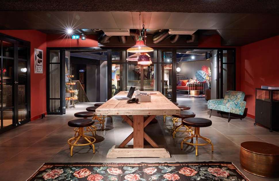 Een foto van de faciliteiten bij 25hours Hotel Terminus Nord