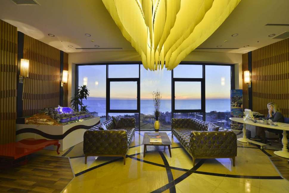 Ein Foto vom Innenbereich im Elite Luxury Suite & Spa