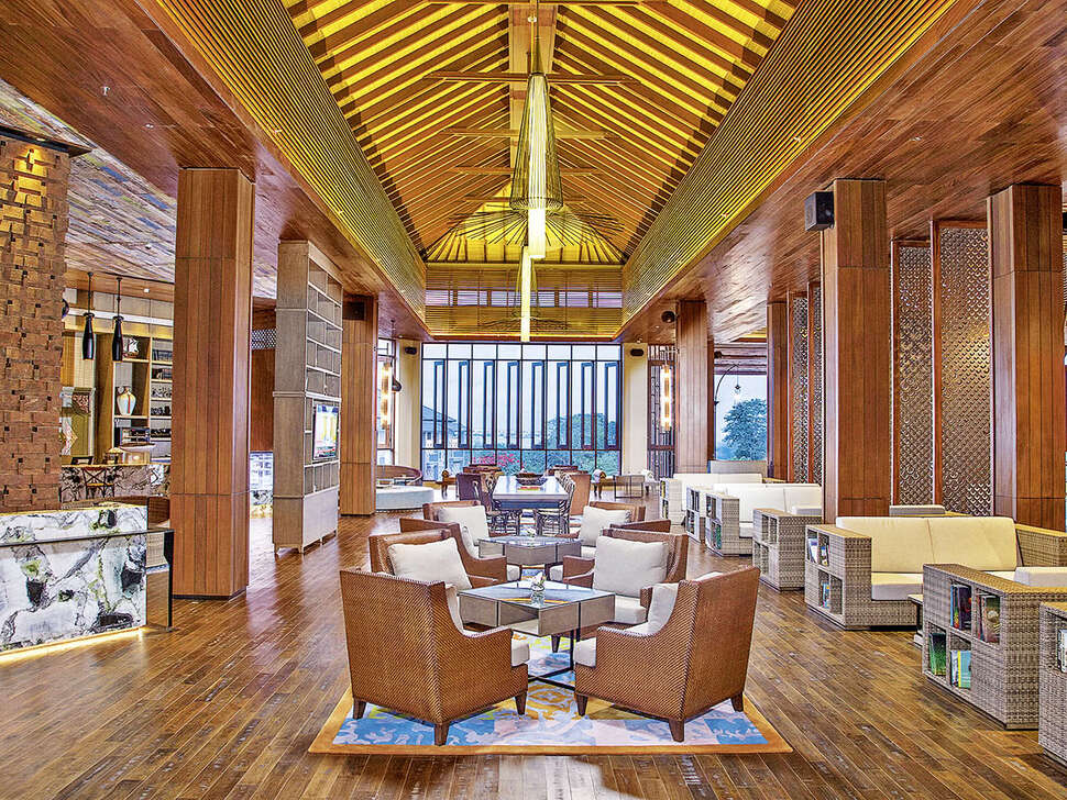 Een foto van de faciliteiten bij Mövenpick Resort & Spa Jimbaran