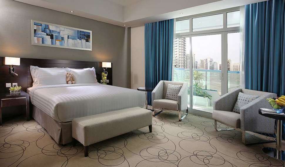 Een foto van een overzicht van Ramada By Wyndham Barsha Heights