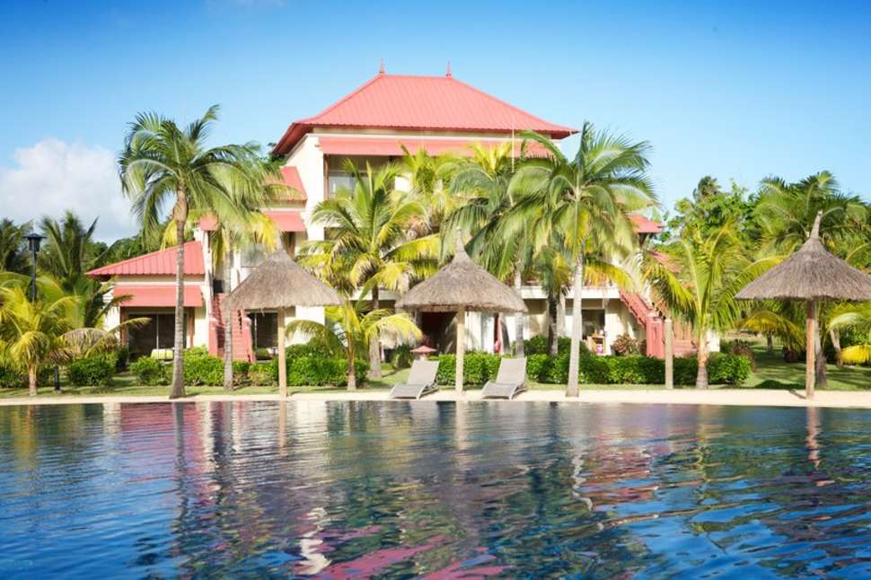 Een foto van het zwembad bij Tamassa Resort