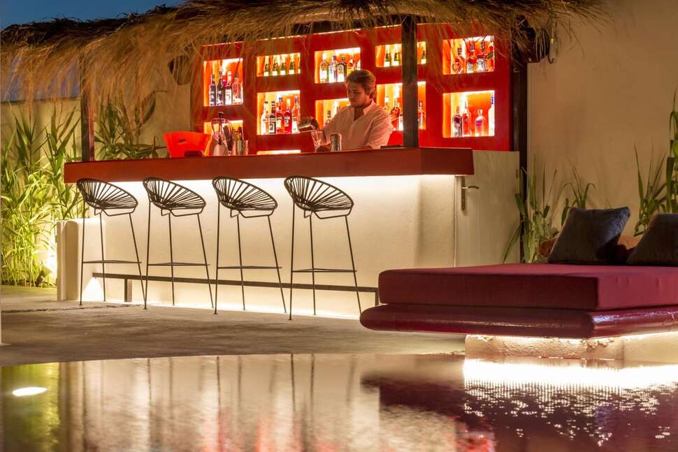 Een foto van de faciliteiten bij Art Hotel Santorini