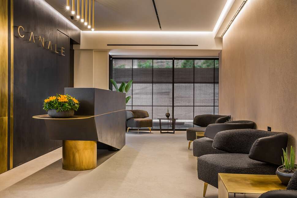 Een foto van het interieur van Canale Hotel & Suites