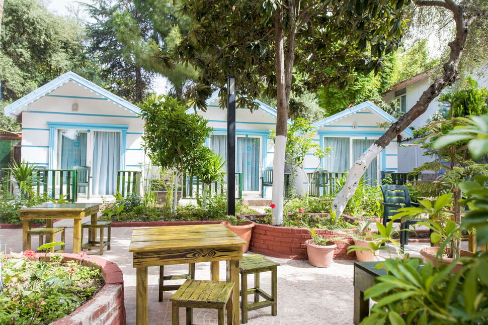 Een foto van de buitenkant van Side Sunberk Hotel