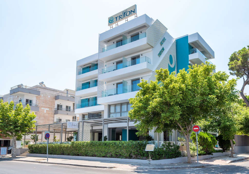 Een foto van de buitenkant van Triton Boutique Hotel