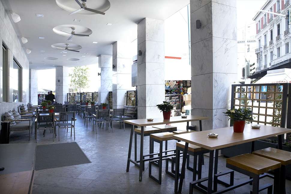 Een foto van de faciliteiten bij Athens Tiare