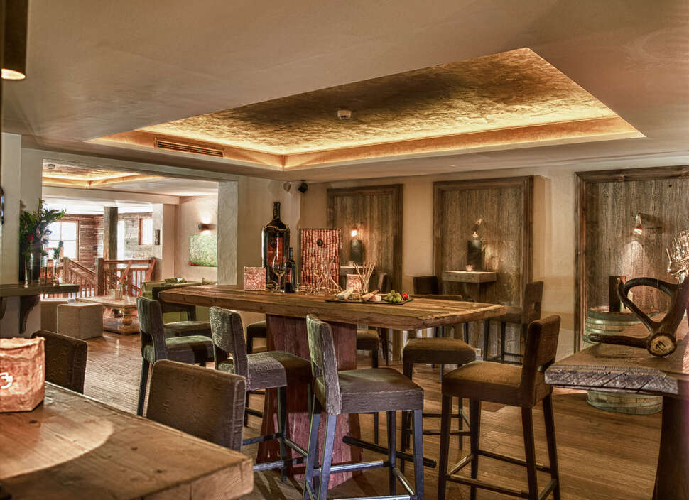 Een foto van het interieur van Alpin Juwel Hotel