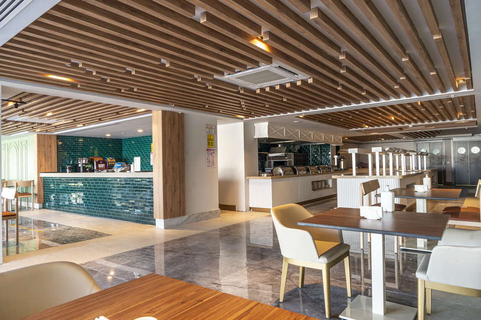 Een foto van de faciliteiten bij Side Square Hotel