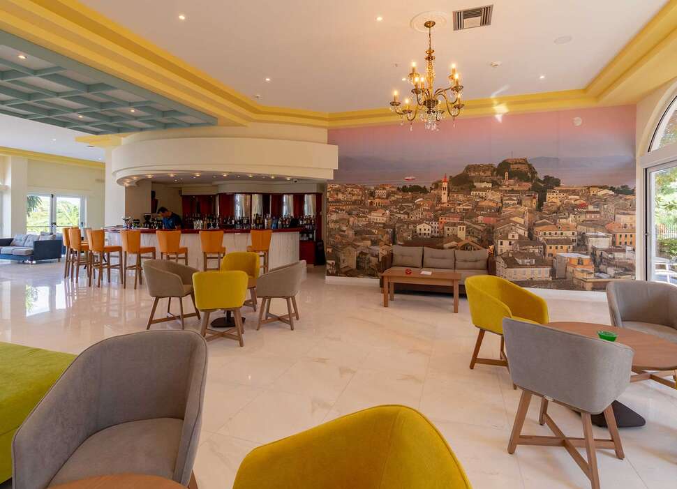 Ein Foto von den Einrichtungen im Hotel Ibiscus Corfu