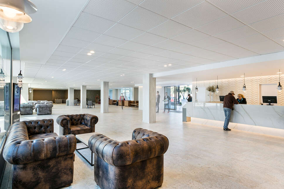 Een foto van het interieur van Best Maritim
