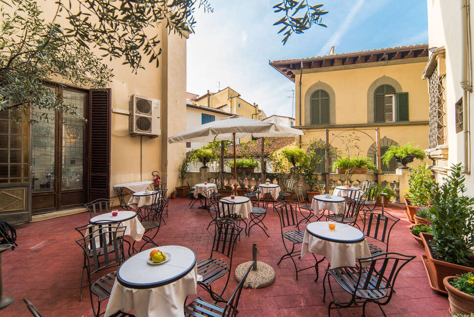 Een foto van de faciliteiten bij Hotel Paris Florence