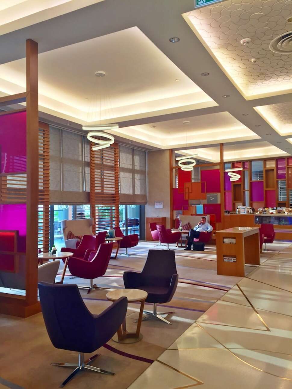 Een foto van het interieur van Crowne Plaza Abu Dhabi Yas Island