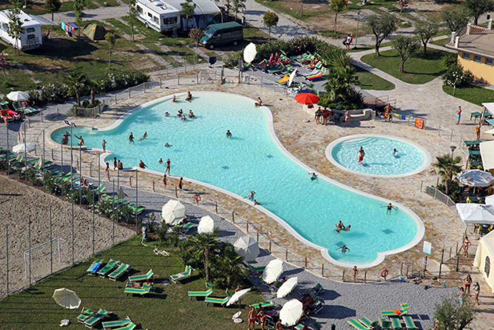 Een foto van een overzicht van Camping Baia Verde