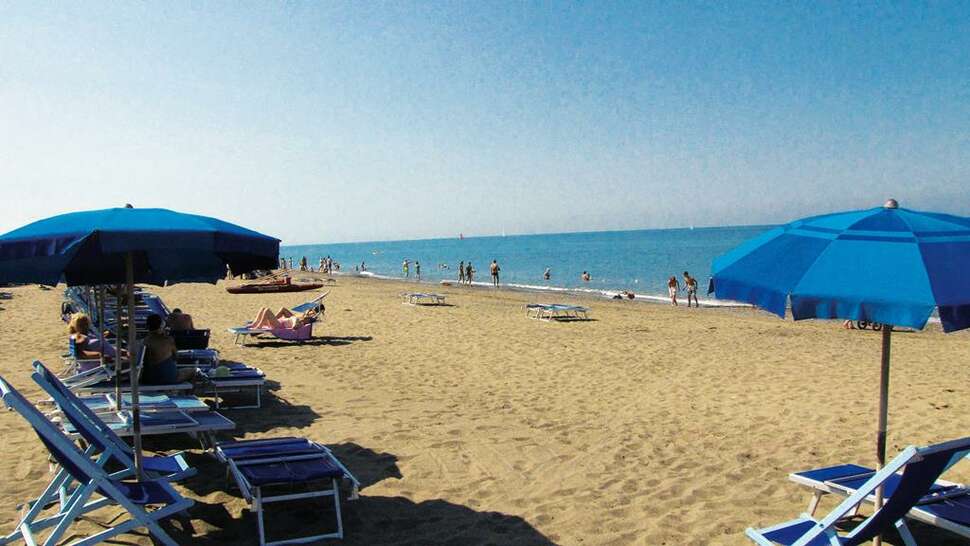 Een foto van het strand bij Camping Free Beach