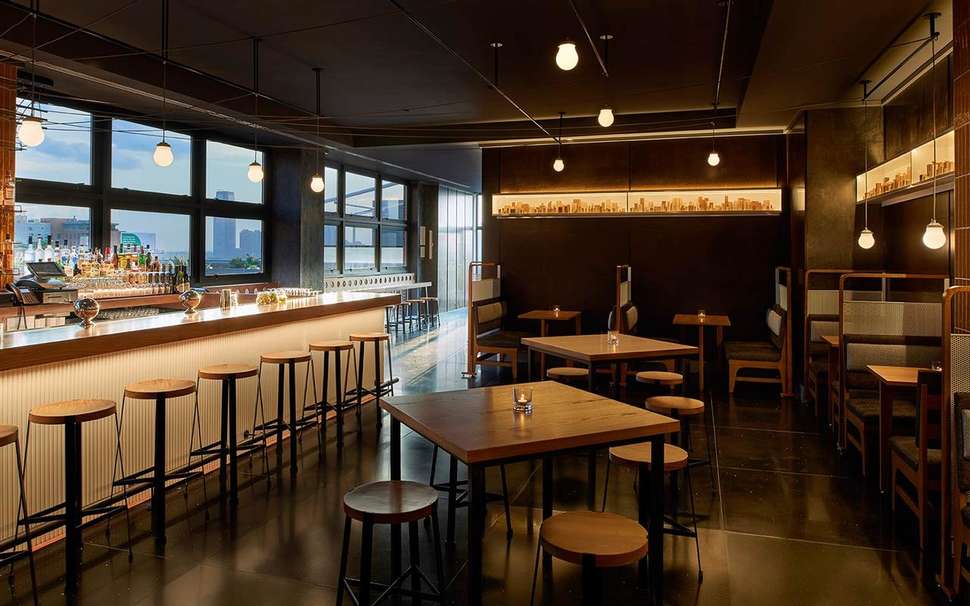 Ein Foto von den Einrichtungen im Arlo SoHo Hotel