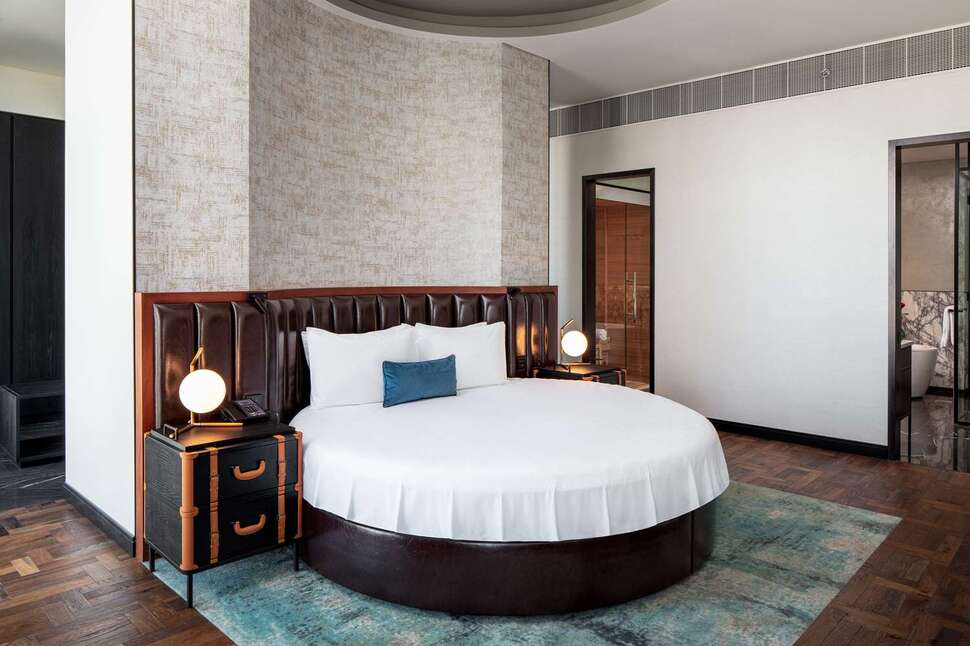 Ein Foto von den Einrichtungen im DoubleTree by Hilton Dubai M Square Hotel & Residences