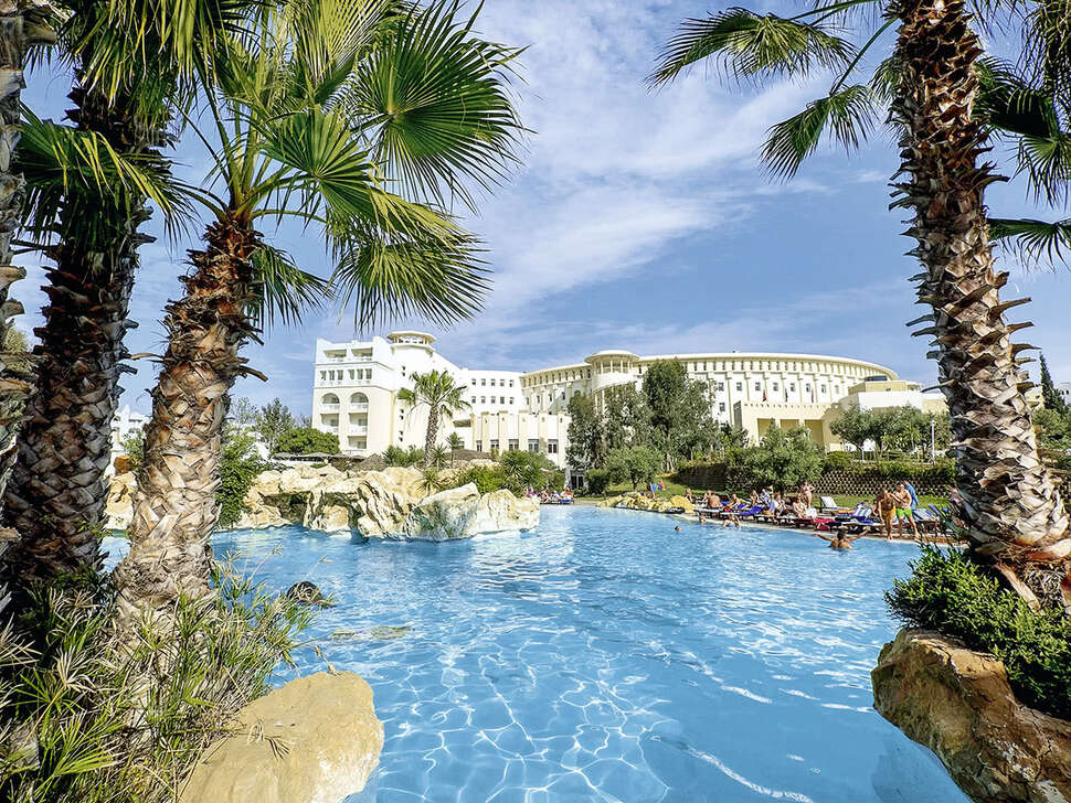 Ein Foto von einer Übersicht des Medina Solaria & Thalasso