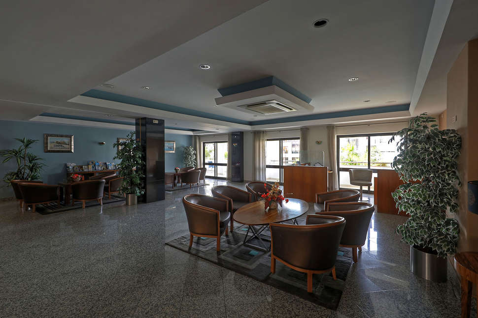 Een foto van het interieur van Paladim & Alagoa Mar Hotels