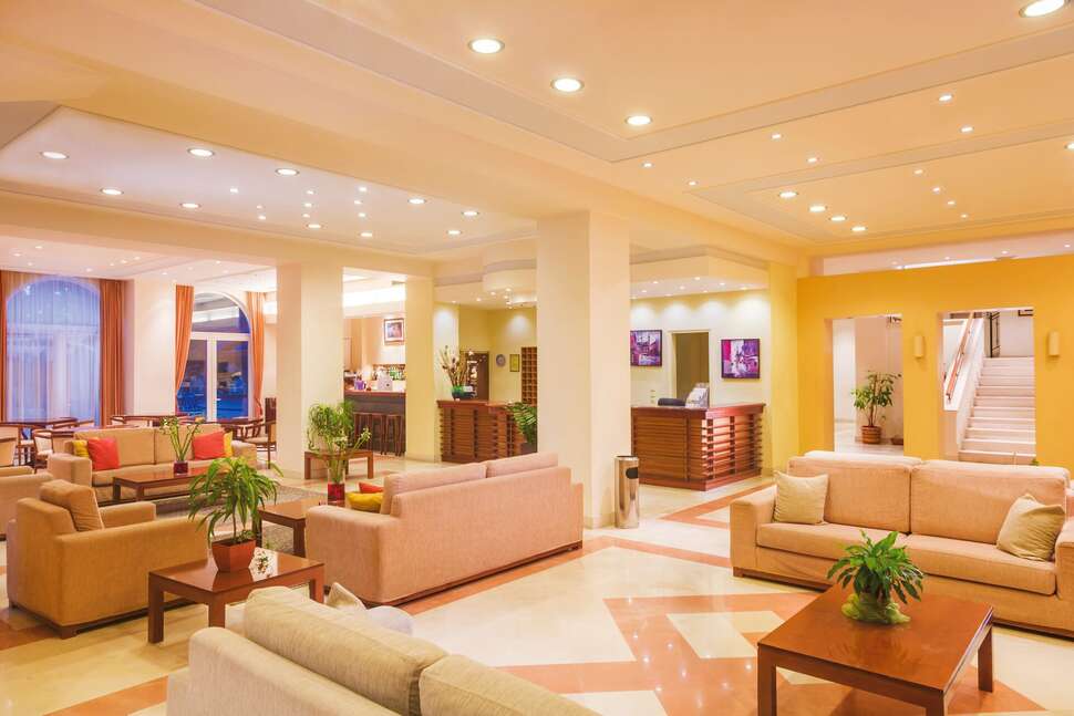 Een foto van het interieur van Corfu Hellinis Hotel