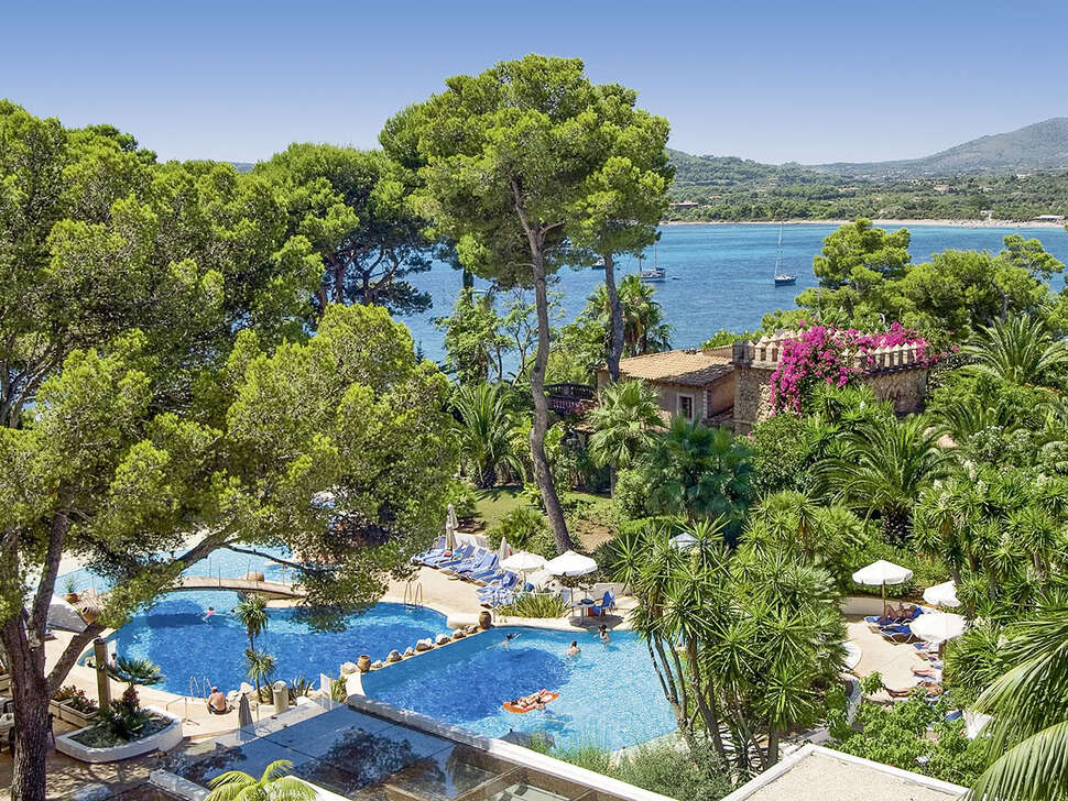 Een foto van het zwembad bij Hipotels Eurotel Punta Rotja Hotel