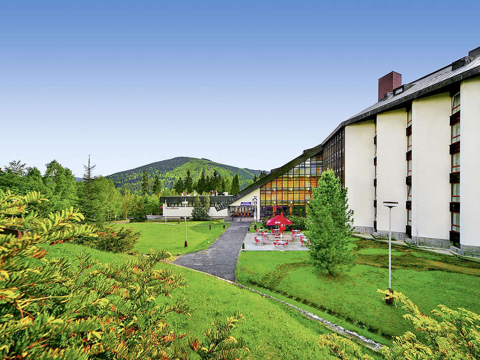Een foto van een overzicht van Wellness Hotel Svornost