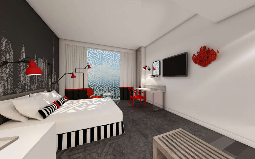 Ein Foto Ibis Styles Dubai Airport