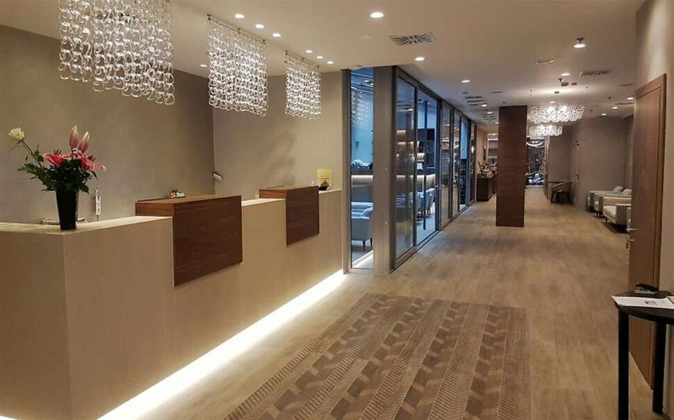 Ein Foto vom Innenbereich im Charm Hotel Budapest