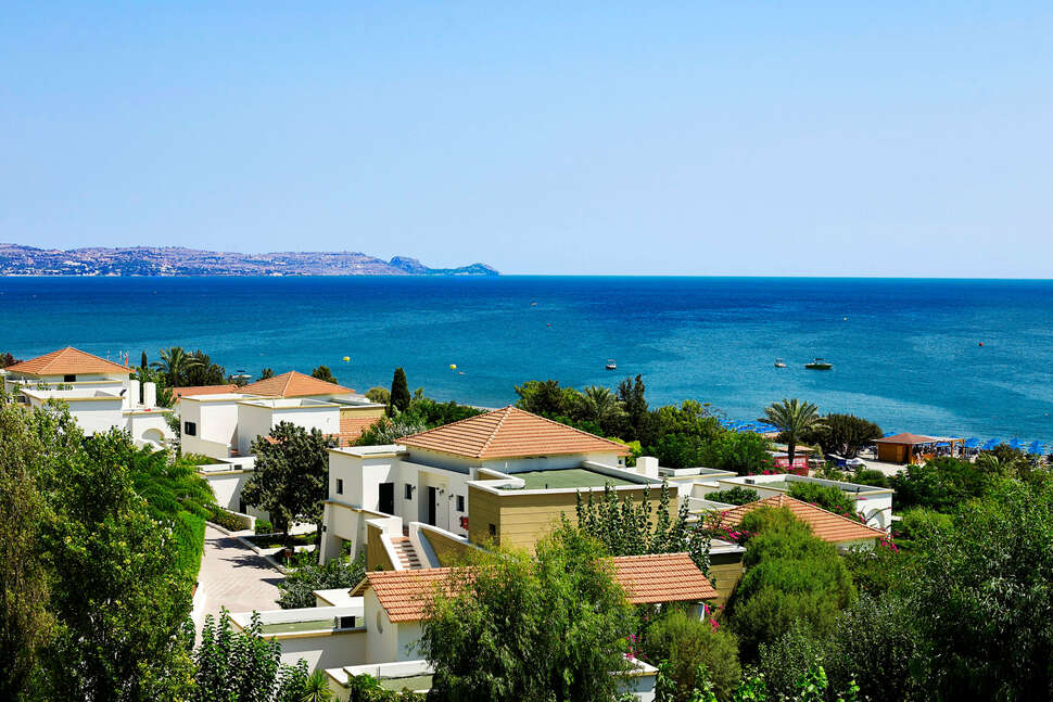 Ein Foto von der Außenansicht des Mitsis Rodos Maris Resort & Spa