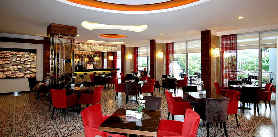 Een foto van de faciliteiten bij Hotel Grand Okan