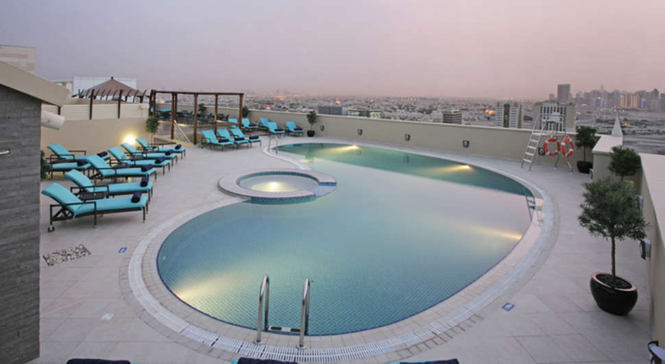 Een foto van het zwembad bij Elite Byblos Hotel