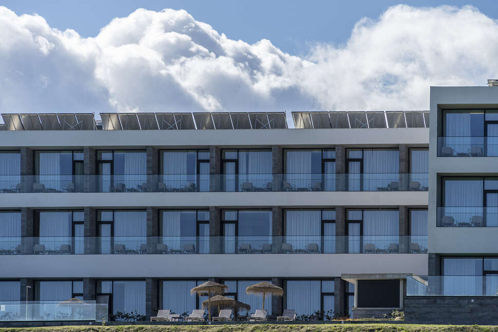 Een foto van het strand bij Hotel Verde Mar & Spa