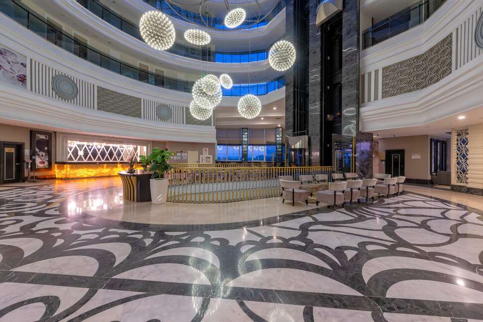 Een foto van het interieur van Port River Hotel & Spa