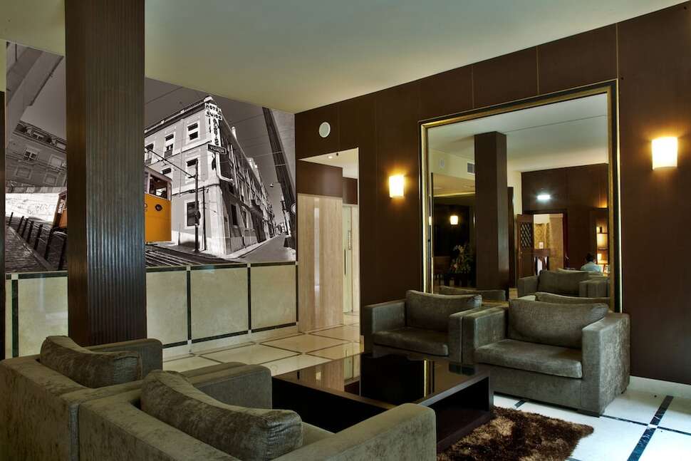 Een foto van het interieur van Turim Restauradores Hotel