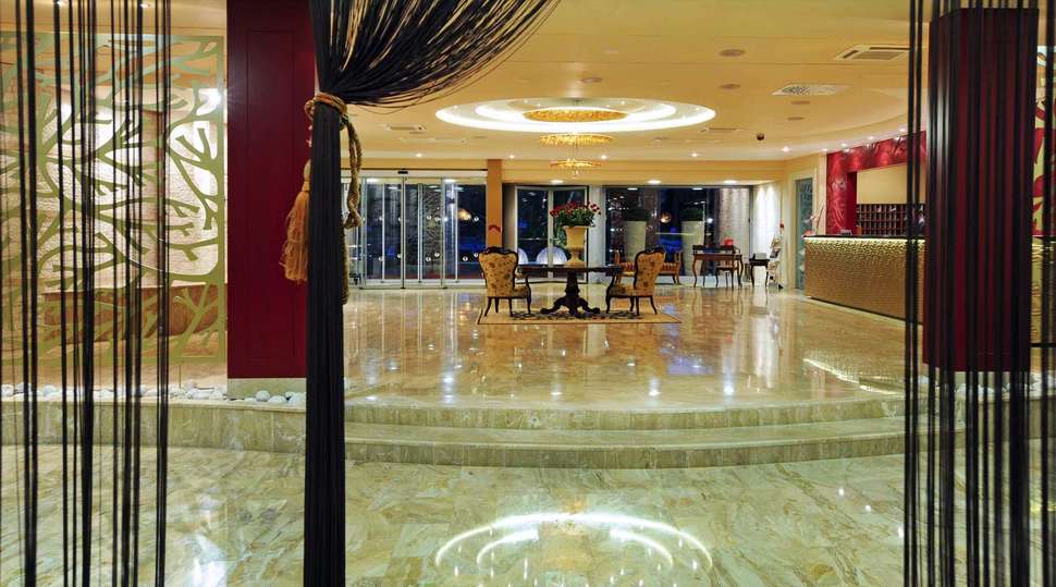 Ein Foto von den Einrichtungen im Hotel Pelegrin Plava Laguna by Melia